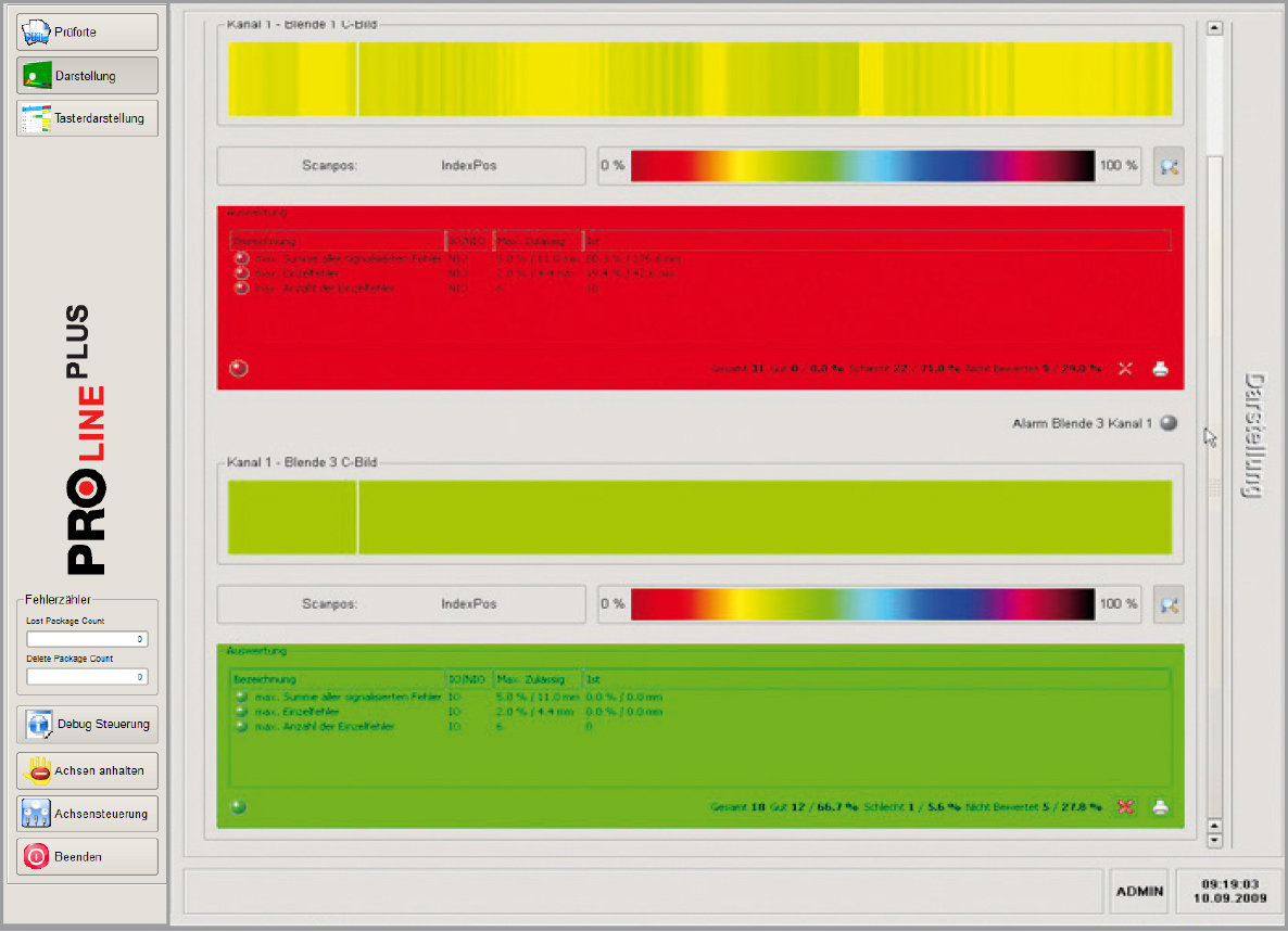 Line scan (PROline_Line)